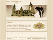 Tablet Screenshot of klasterdoksany.cz